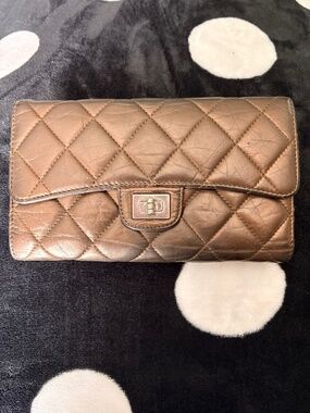 Authentic Chanel 2.55 reissue wallet